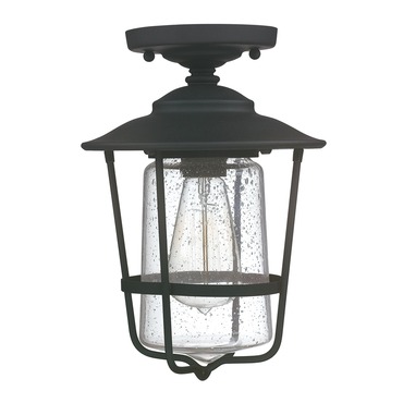 Creekside Seeded Glass Outdoor Ceiling Mount | Capital Lighting at Lightology Creekside Seeded Glass Outdoor Ceiling Mount