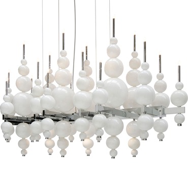 Tears From Moon Linear Chandelier | Ilfari at Lightology Tears From Moon Linear Chandelier