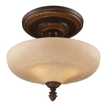 Restoration Semi Flush Mount | Elk Home at Lightology Restoration Semi Flush Mount