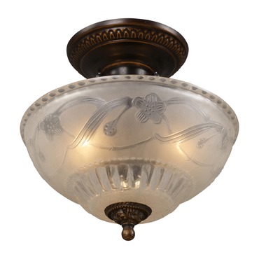 Restoration Semi Flush Mount | Elk Home at Lightology Restoration Semi Flush Mount