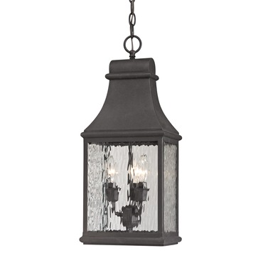 Forged Jefferson Outdoor Pendant | Elk Home at Lightology Forged Jefferson Outdoor Pendant