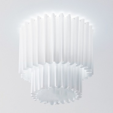 Skirt Two Tier Acoustic Ceiling Light | Axolight at Lightology Skirt Two Tier Acoustic Ceiling Light
