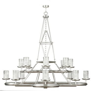 Liaison Glass Candle Chandelier | Fine Art Handcrafted Lighting at Lightology Liaison Glass Candle Chandelier