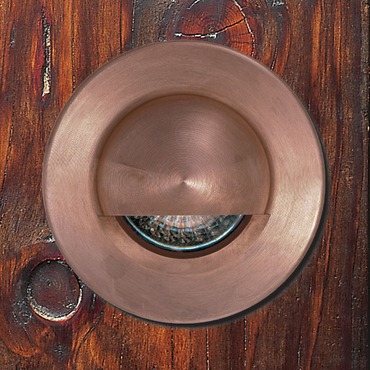 12V Step Lite Round Eyelid Halogen Step Light