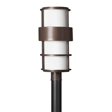 Saturn 120V Outdoor Post / Pier Mount with Opal Glass | Hinkley Lighting at Lightology Saturn 120V Outdoor Post / Pier Mount with Opal Glass