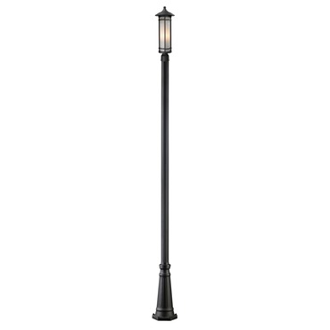 Woodland Long 519 Outdoor Pole Light | Z-Lite at Lightology Woodland Long 519 Outdoor Pole Light