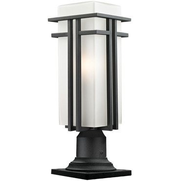 Abbey Outdoor Pier Light with Traditional Base