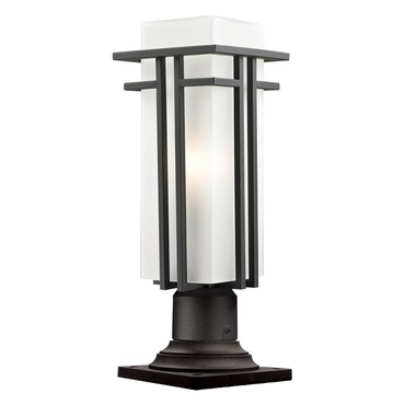 Abbey Outdoor Pier Light | Z-Lite at Lightology Abbey Outdoor Pier Light