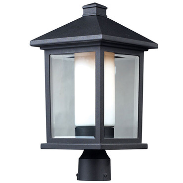 Mesa Outdoor Post Light with Round Fitter