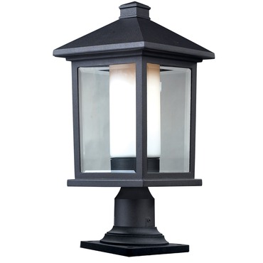 Mesa Outdoor Pier Light with Traditional Base | Z-Lite at Lightology Mesa Outdoor Pier Light with Traditional Base