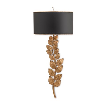 Birdwood Wall Light | Currey & Company at Lightology Birdwood Wall Light