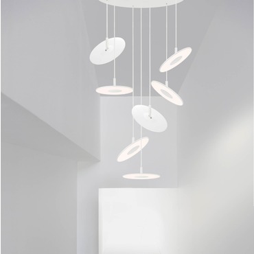 Circa Chandelier with Large Pendants | Pablo at Lightology Circa Chandelier with Large Pendants
