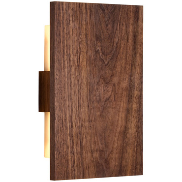 Tersus Wood Wall Sconce | Cerno at Lightology Tersus Wood Wall Sconce