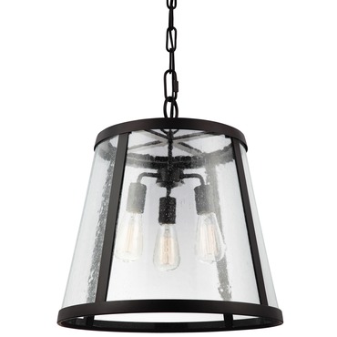 Harrow 3 Light Pendant | Visual Comfort Studio at Lightology Harrow 3 Light Pendant