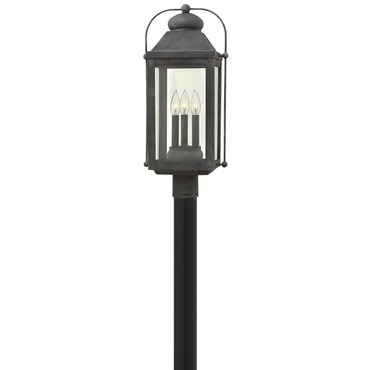Anchorage 120V Outdoor Post / Pier Mount Lantern | Hinkley Lighting at Lightology Anchorage 120V Outdoor Post / Pier Mount Lantern