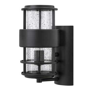 Saturn 120V Outdoor Wall Sconce w/ Clear Glass | Hinkley Lighting at Lightology Saturn 120V Outdoor Wall Sconce w/ Clear Glass