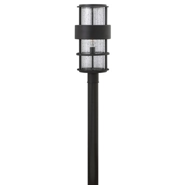 Saturn 120V Outdoor Post / Pier Mount with Clear Glass