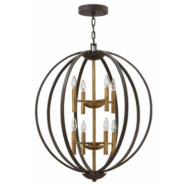 Euclid Chandelier | Hinkley Lighting at Lightology Euclid Chandelier