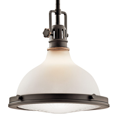 Hatteras Bay White 11 Inch Pendant