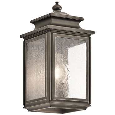 Wiscombe Park 1 Light Outdoor Wall Light | Kichler at Lightology Wiscombe Park 1 Light Outdoor Wall Light