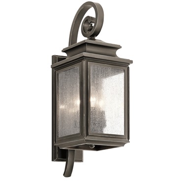Wiscombe Park Outdoor Wall Light | Kichler at Lightology Wiscombe Park Outdoor Wall Light