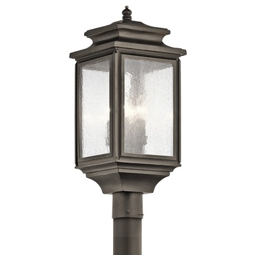 Wiscombe Park Outdoor Post Mount | Kichler at Lightology Wiscombe Park Outdoor Post Mount