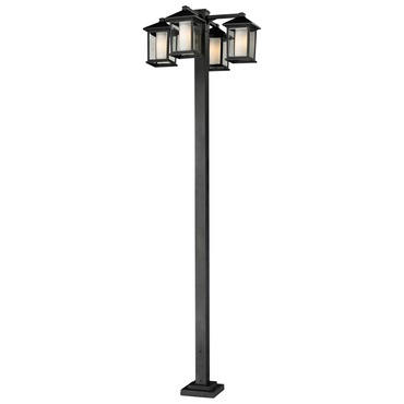 Mesa 4 Light Outdoor Pole Light