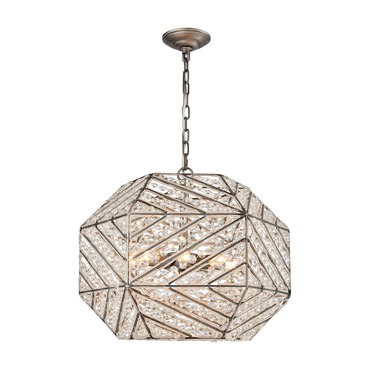 Constructs Chandelier | Elk Home at Lightology Constructs Chandelier
