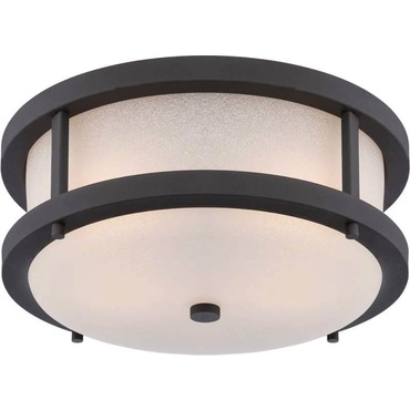 Willis Outdoor Ceiling Flush Light | Nuvo Lighting at Lightology Willis Outdoor Ceiling Flush Light