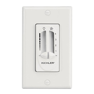 337010 Dual Slide Fan / Light Wall Control