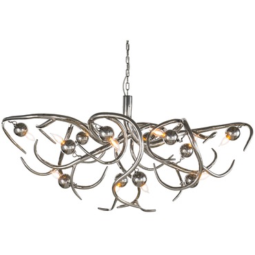 Eve Oval Chandelier | Brand Van Egmond at Lightology Eve Oval Chandelier