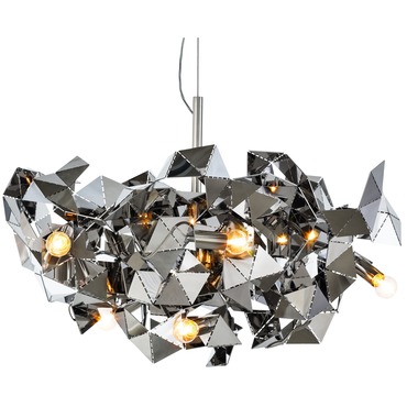 Fractal Round Chandelier | Brand Van Egmond at Lightology Fractal Round Chandelier