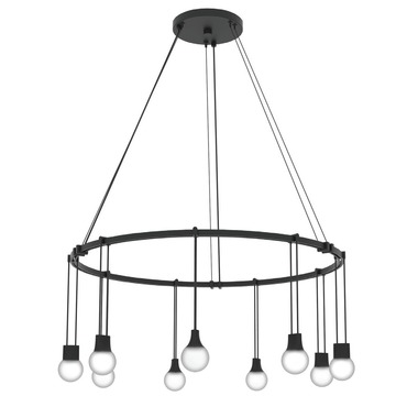 Suspenders Ring Pendant with Balls | SONNEMAN - A Way of Light at Lightology Suspenders Ring Pendant with Balls
