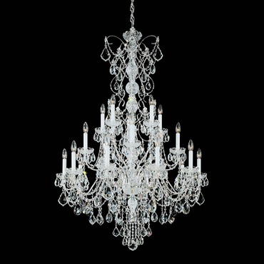 Century Tall Chandelier | Schonbek Signature at Lightology Century Tall Chandelier