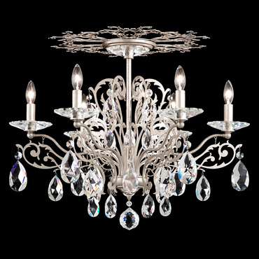 Filigrae Ceiling Semi Flush Light | Schonbek Signature at Lightology Filigrae Ceiling Semi Flush Light