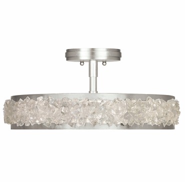 Arctic Halo Semi Flush Ceiling Light | Fine Art Handcrafted Lighting at Lightology Arctic Halo Semi Flush Ceiling Light