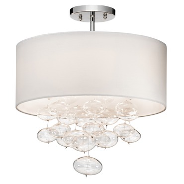 Piatt Semi Flush Ceiling Light | Elan at Lightology Piatt Semi Flush Ceiling Light