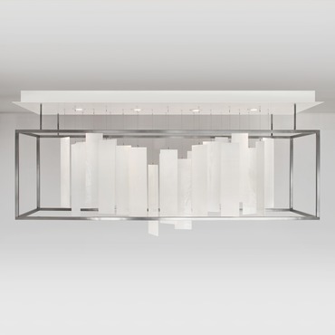 Movimento Linear Chandelier | Ridgely Studio Works at Lightology Movimento Linear Chandelier