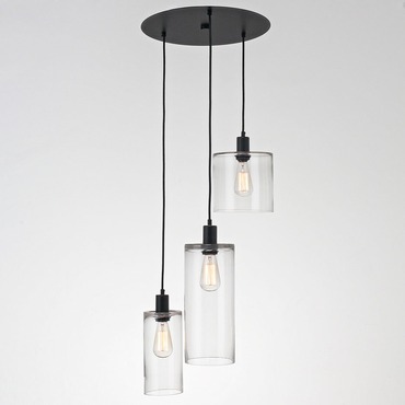 Apothecary Round Multi Light Pendant