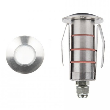Round 1 Inch Recessed In-Ground Light 12V | WAC Lighting at Lightology Round 1 Inch Recessed In-Ground Light 12V