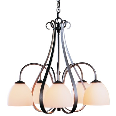 Sweeping Taper Curved Chandelier
