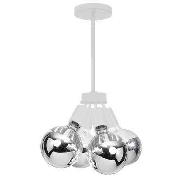 214 Four Light Pendant