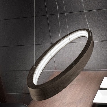 Libe Ellipse Pendant | Masiero at Lightology Libe Ellipse Pendant