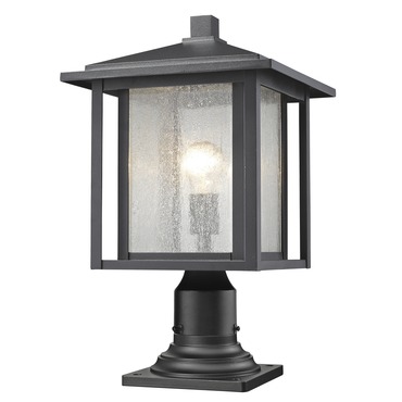 Aspen Outdoor Pier Light with Traditional Base | Z-Lite at Lightology Aspen Outdoor Pier Light with Traditional Base