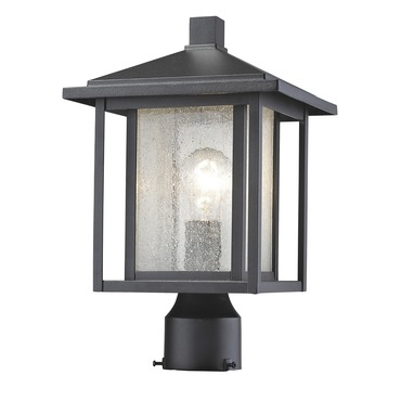 Aspen Outdoor Post Light with Round Fitter
