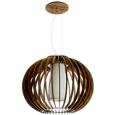 Stecche Di Legno Round Pendant | Accord Iluminacao at Lightology Stecche Di Legno Round Pendant
