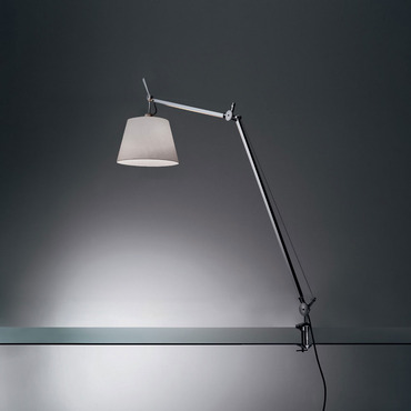 Tolomeo Shade Desk Lamp with Clamp | Artemide at Lightology Tolomeo Shade Desk Lamp with Clamp