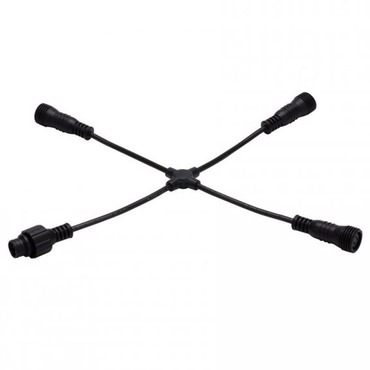 12V Outdoor LED Tape X Connector | WAC Lighting at Lightology 12V Outdoor LED Tape X Connector