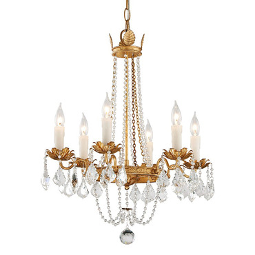 Viola Chandelier | Troy Lighting at Lightology Viola Chandelier