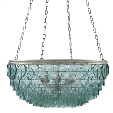 Quorum Small Chandelier | Currey and Company at Lightology Quorum Small Chandelier